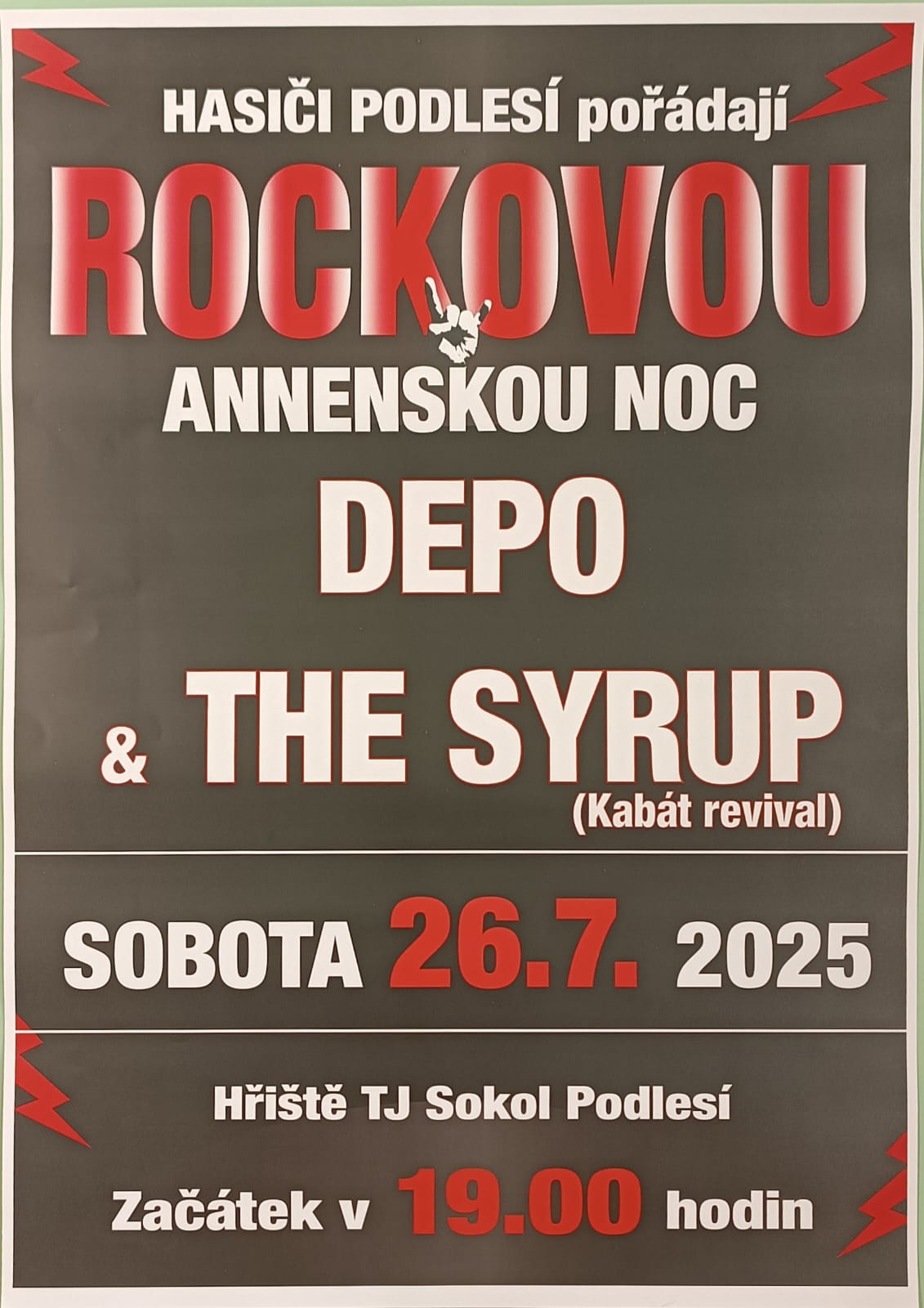 Rocková Anenská noc